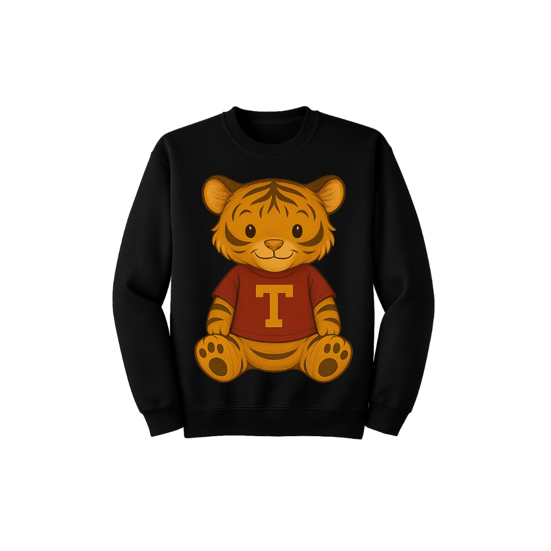Golden Tiger Game Day Sweatshirt | Black