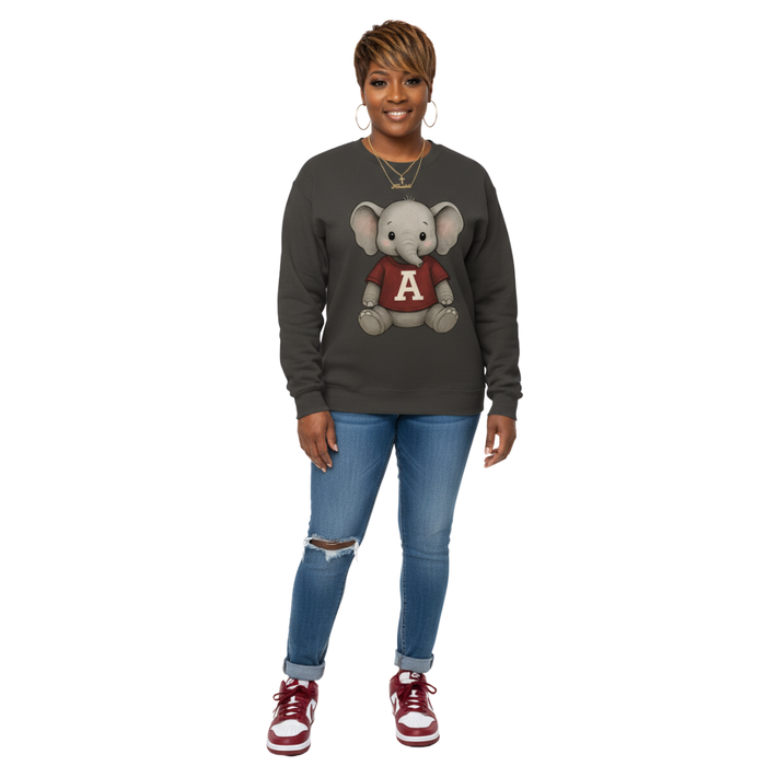 Elephant Game Day Sweatshirt | Charcoal