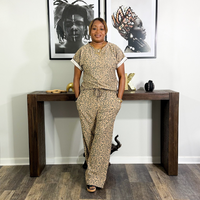 Pants Set | Cheetah