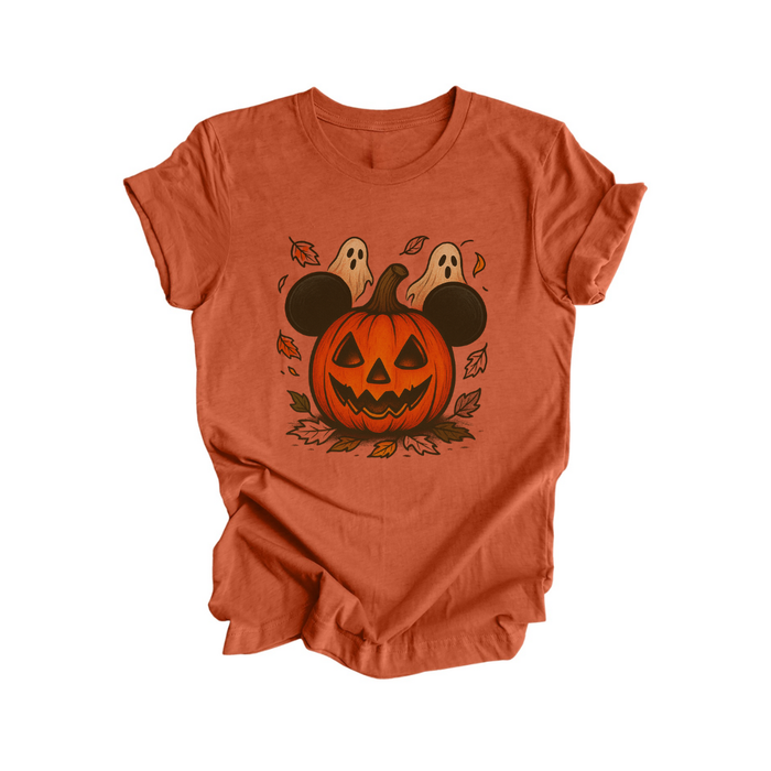 Fall/Spooky Season Tee | Autumn Heather