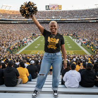 Hornet Game Day Tee | Black Heather