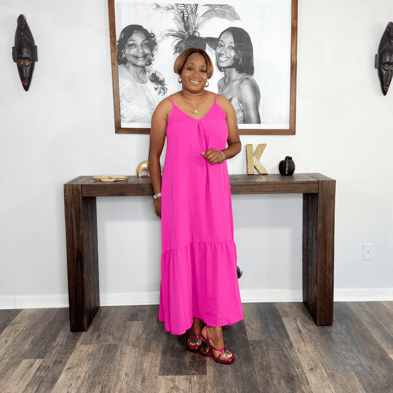 Maxi Dress | Pink