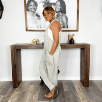 Sleeveless Jumpsuit | Grey