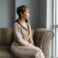 Hooded Jumpsuit | Taupe