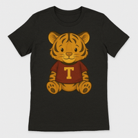 Golden Tiger Game Day Tee | Black Heather