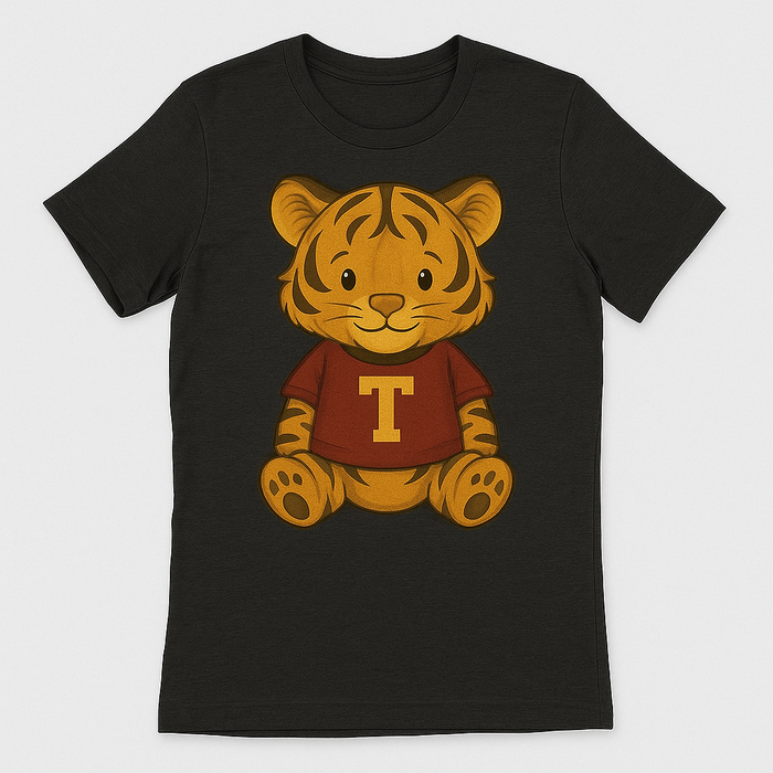 Golden Tiger Game Day Tee | Black Heather