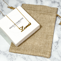 CRS01 - Cursive Personalized Name Necklace