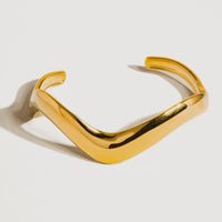 V-shaped Bangle Bracelet