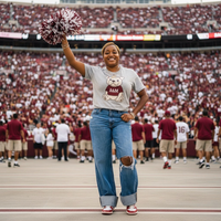 Bulldog Game Day Tee | Heather Gray