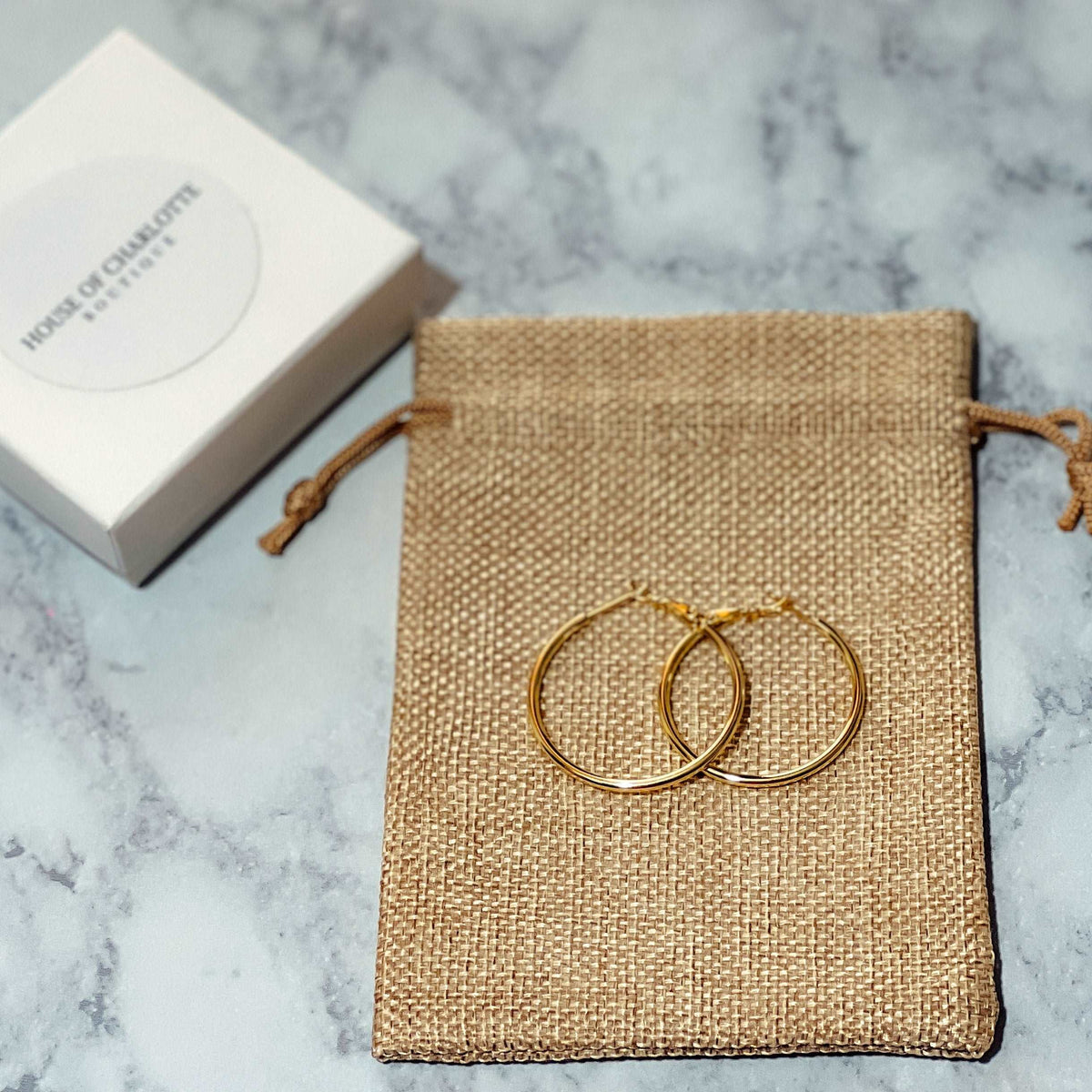 gold filled hoop earrings