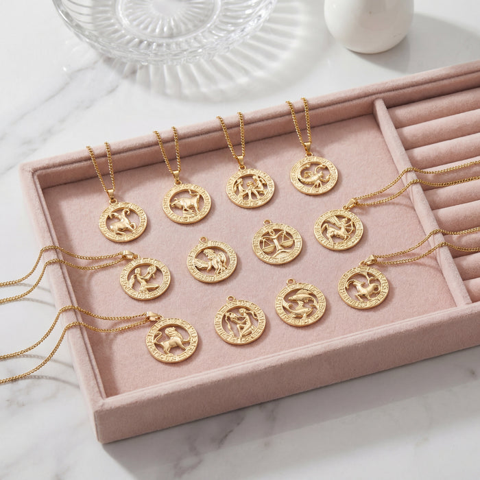 Zodiac Pendant Necklace