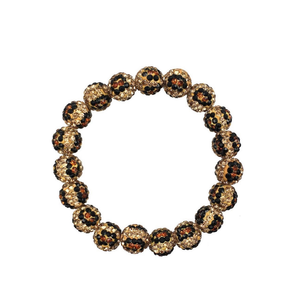 'Leo' Shamballa Beaded Bracelet