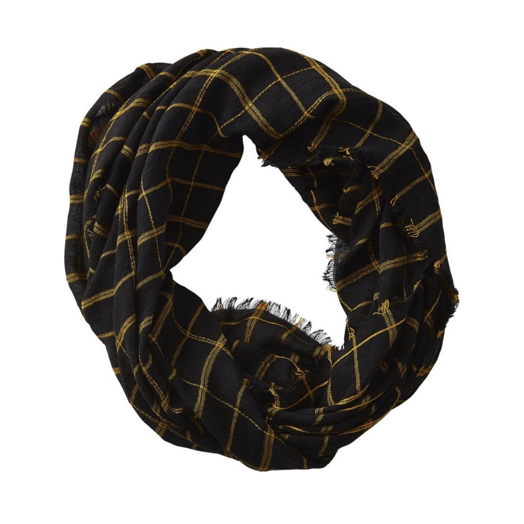 Game Day Plaid Infinity Scarf-House of Charlotte Boutique