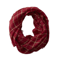 Game Day Plaid Infinity Scarf-House of Charlotte Boutique