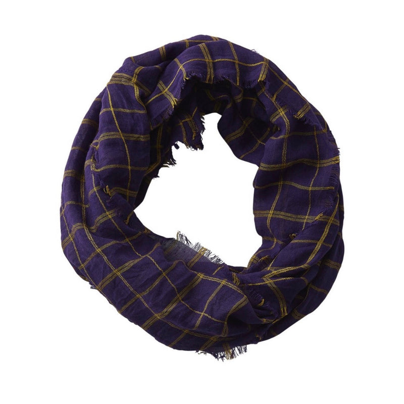 Game Day Plaid Infinity Scarf-House of Charlotte Boutique