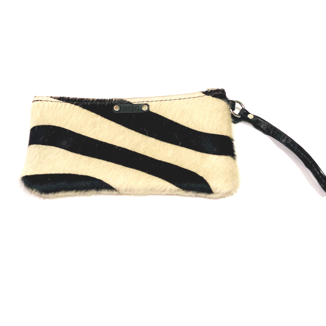 Exotic Print Cowhide Wristlets-House of Charlotte Boutique